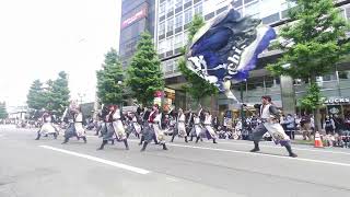 2023.YOSAKOIソーラン祭り(丸井今井前U-40一審査)轍–wadachi-