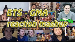 [BTS] Good Morning America / GMA interview｜reaction mashup