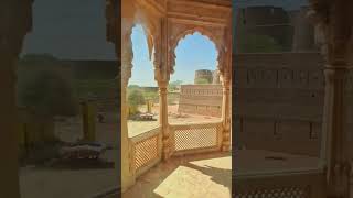 Stunning View of Derawar Fort from Qibla Balcony of Abbassi Masjid