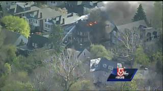 Uncut video: Cambridge fire on Reservoir St.