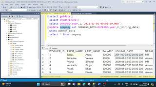 SQL Server Date Functions. Session 14