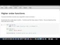 Higher Order Functions with Python - sorted/map/filter/reduce and friends