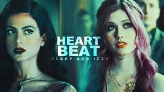 » clary and isabelle | heartbeat