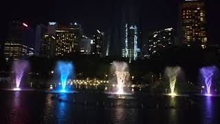 Klcc Musical Fountain show