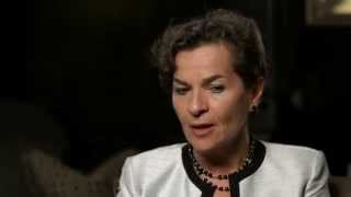 Christiana Figueres talks about Weather Presenters