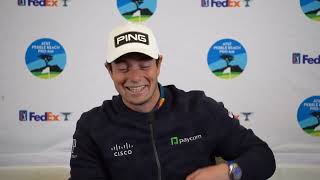 Viktor Hovland Tuesday Press Conference 2023 AT&T Pebble Beach Pro Am
