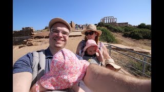 Day Trip From Athens to Cape Sounion to See The Temple of Poseidon + Amazing Greek Food in Lavrion
