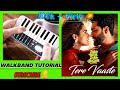 Tere vaaste main - #vickykaushal  - song on #walkband - instrumental ringtone #trending