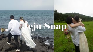 Wedding vlog]✨제주스냅촬영, 한폭(hanfolk), 캄포데피오리드레스, 시너프메이크업, 마크유어캘린더 부케, 디오메르, 스킨케어추천, 결혼준비브이로그,웨딩스냅