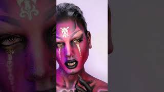 devil😈😱 #makeuptutorial #creativemakeup #sfxtutorial #devil #devilmakeup #sfx #vivantiwari #fx