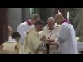 Pope Francis on Reception of Holy Communion Kneeling and On The Tongue