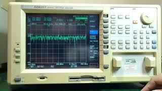 Ando AQ6317 Optical Spectrum Analyzer OSA (TE-87)