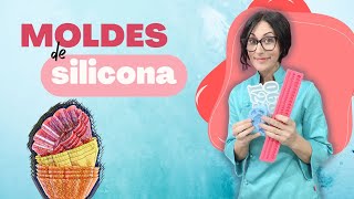 Usos de moldes de silicona con isomalt