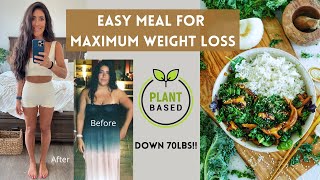 Easy Meal For Maximum Weight Loss // The Starch Solution // Plant Based
