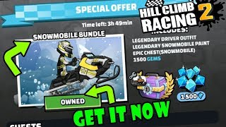 Hill Climb Racing 2 - SNOWMOBILE Legendary Bundle [Update 1.11.1]
