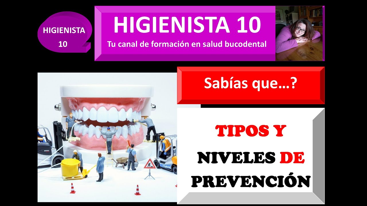 Sabias Qué…?. Tipos Y Niveles De Prevención De La Enfermedad Dental ...