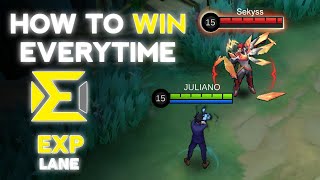 HOW TO DESTROY EVERYONE IN EXP USING JULIAN 2024 (tutorial) - Mobile Legends