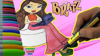 The Bratz Episode 2 Coloring Pages Compilation - Educational children's videos