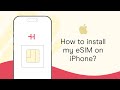 How to activate eSIM on iPhone | Holafly