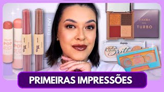 TESTING NEW MAKEUP PRODUCTS: Eudora, Fenzza, DaPop, Bauny and more! | First Impressions