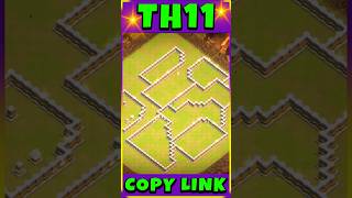 ( TOP 10 ) BEST TH11 CWL BASE WITH LINK 2024 || TH11 WAR BASE LINK 2024 || TH11 BASE #clashofclans