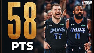 Luka Doncic & Kyrie Irving's HEROIC Performance To Clinch The Series! 😤| May 3, 2024