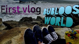 First vlog|Anchuthengu|beach...part 1