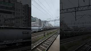 경부선 병점역을 통과하는 벌크시멘트 20량 8581호대 견인 오봉발 제천조차장행 #train