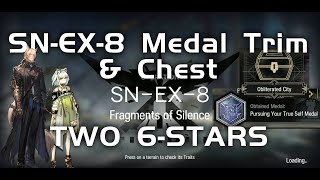 SN-EX-8 Medal Trim \u0026 Chest Obliterated City | Easy Guide | Stultifera Navis | 【Arknights】