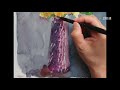 【水彩 watercolor】黄色い薔薇を描く