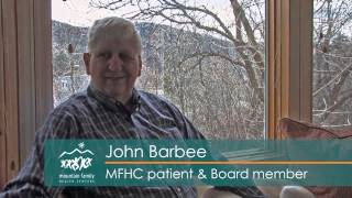 MFHC patient & Board member John Barbee
