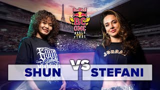 B-Girl Stefani vs. B-Girl Shun | Top 16 | Red Bull BC One 2023 World Final Paris