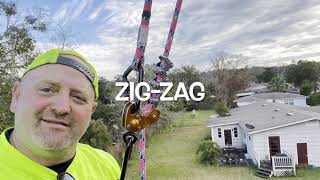 PETZL ZIGZAG MECHANICAL PRUSIK 4 ARBORIST DEMONSTRATION BY TREE LIFE 1LLC 904-584-TREE ROGER WALDMAN