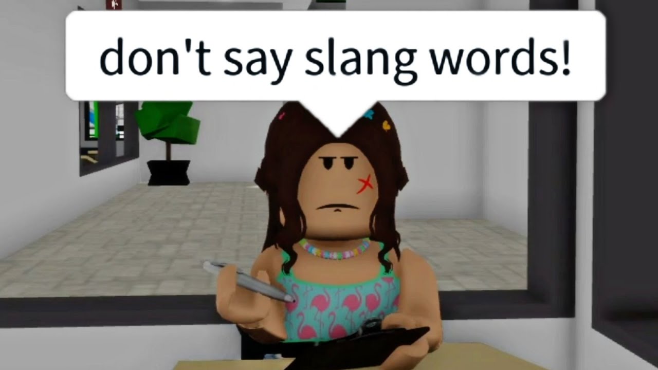 When You Don't Know Slang (meme) ROBLOX - YouTube