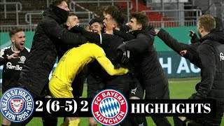 Bayern Munchen Vs Holstein Kiel Penalty Shootout 5-6 | Goals and Highlights.