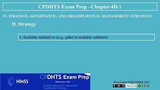 Certified Professional in Digital Health Transformation Strategy ( CPDHTS) Exam Prep-4D-1