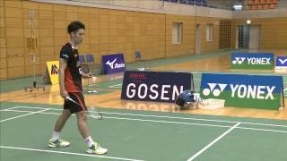 男子シングルス決勝 古財和輝(龍谷大学職員) vs 和田周(ＮＴＴ東日本)