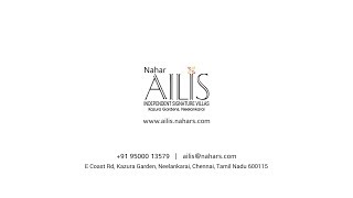 Project Video of Nahar Ailis, Neelangarai, ECR