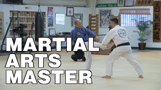 This Martial Arts Master defies his age