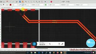 Differential Signal Routing :Eagle Auto desk