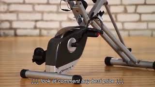 Exerpeutic 400XL Folding Semi Recumbent Bike