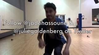 Julie Goldenberg and Jade Hassoune's class at Enigma Presents : First of Two Part Workshop