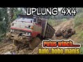 UMPLUNG 4X4 100 WATT TALI WINCH PUTUS DRAMANYA SIANG SAMPAI MALAM...