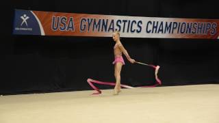 Victoria Kobelev 2017 USA Championship - Ribbon