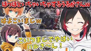 【うるか切り抜き】ぽっぽといちゃいちゃするうるかさんｗ【渋谷ハル/きなこ】