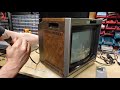 sony trinitron kv 1222rs tour test and tune of this 1984 12