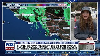 Flash Flood Threat Grows In Southern California As Millions Brace Ahead Of Heavy Rainfall
