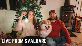 Spend Christmas Day with us on Svalbard LIVE | Cecilia, Christoffer & Grim