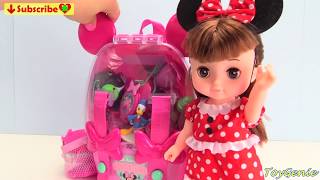 Minnie Mouse Goes Camping Adventure Backpack Surprises