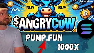 Angry Blue Cow ($AngryCow): A Unique Memecoin with 100x Potential